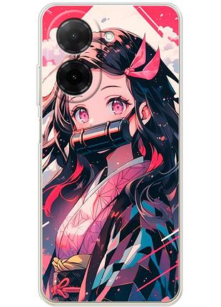 Чехол силиконовый с картинкой на xiaomi redmi a5 (аниме, anime)