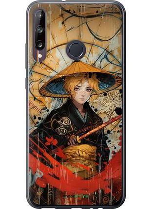 Чехол на huawei p40 lite e самурайская отвага "6115u-1875-10746"