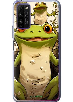 Чехол на huawei honor 30 lite веселая жаба "5658u-2074-10746"