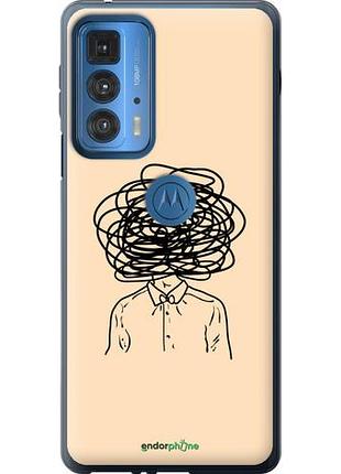 Чехол на motorola edge 20 pro мысли "4568u-2662-10746"