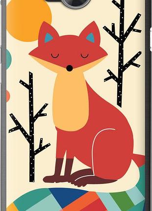 Чехол на huawei y3ii / y3 2 rainbow fox "4010u-495-10746"
