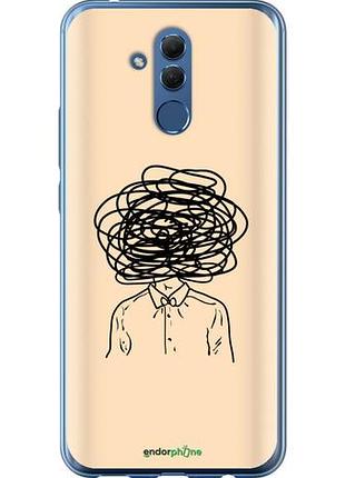 Чехол на huawei mate 20 lite мысли "4568u-1575-10746"