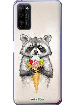 Чохол на huawei honor 30 lite єнотик з морозивом "4602u-2074-10746"
