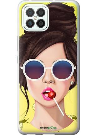 Чохол на huawei nova 8 se дівчина з чупа-чупсом "3979u-2126-10746"
