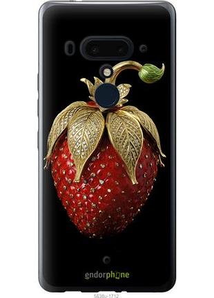 Чехол на htc u12 plus клубника v3 "5638u-1712-10746"