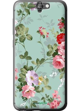 Чехол на htc one a9 цветочные обои 2 "862u-156-10746"
