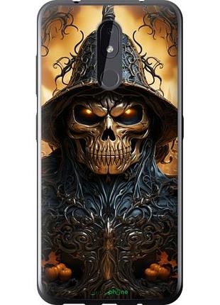 Чехол на nokia 3.2 череп 2 "5652u-1705-10746"