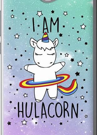 Чехол на huawei y7 2017 i'm hulacorn "3976u-1019-10746"
