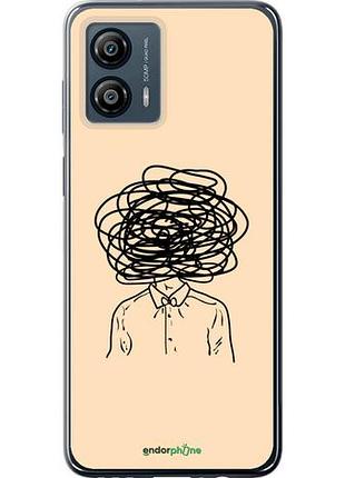 Чехол на motorola moto g53 мысли "4568u-3047-10746"