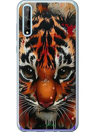 Чехол на huawei p smart s mini tiger "6052u-1813-10746"