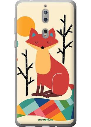 Чехол на nokia 8 rainbow fox "4010u-1115-10746"
