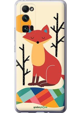 Чехол на huawei honor 30 pro rainbow fox "4010u-1920-10746"