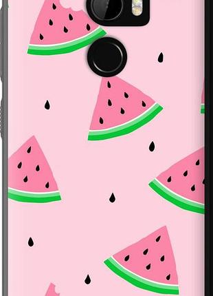 Чехол на htc one x10 розовый арбуз "4314u-995-10746"