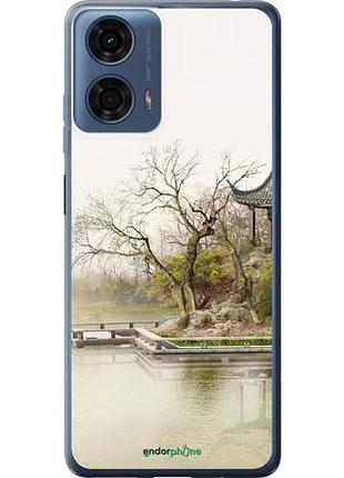 Чехол на motorola moto g24 power японский пейзаж "776u-3665-10746"