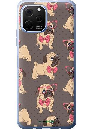 Чехол на huawei nova y61 мопсики 2 "4362u-2983-10746"