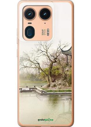 Чехол на motorola moto x50 ultra японский пейзаж "776u-3866-10746"