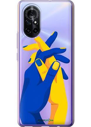 Чехол на huawei nova 8 stand with ukraine "5255u-2245-10746"