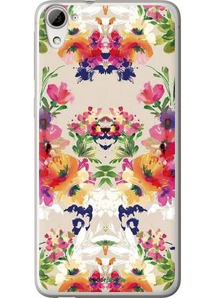 Чехол на htc desire 826 dual sim цветочный узор "1083u-312-10746"