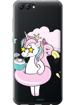 Чехол на huawei honor v10 / view 10 crown unicorn "4660u-1579-10746"