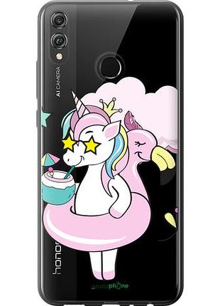 Чехол на huawei honor 8x crown unicorn "4660u-1596-10746"