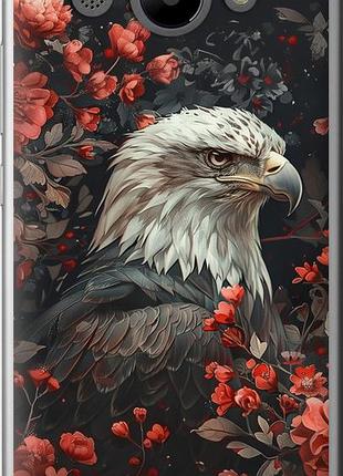 Чехол на huawei y3 2017 цветочный страж "6102u-991-10746"