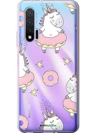 Чехол на huawei nova 6 единорожки "4659u-1821-10746"