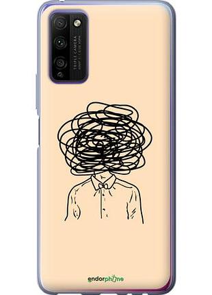 Чехол на huawei honor 30 lite мысли "4568u-2074-10746"