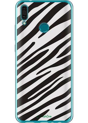 Чехол на huawei y9 2019 классическая зебра "4874u-1602-10746"