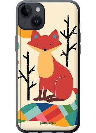Чехол на iphone 14 plus rainbow fox "4010u-2645-10746"