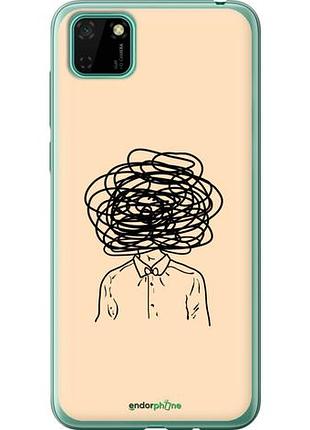 Чехол на huawei y5p мысли "4568u-1936-10746"