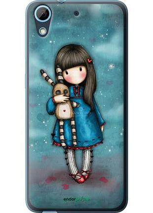 Чехол на htc desire 628 dual sim девочка с зайчиком "915u-949-10746"