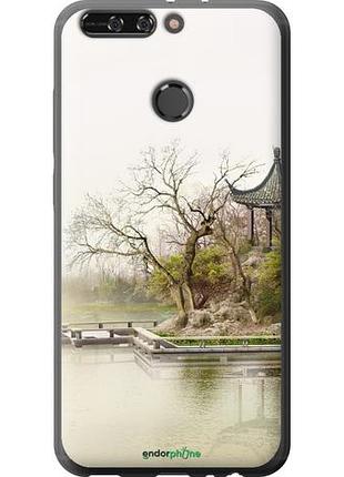 Чехол на huawei honor v9 / honor 8 pro японский пейзаж "776u-1246-10746"