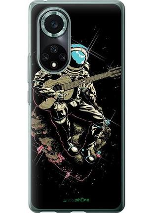 Чехол на huawei nova 9 pro космонавт с гиратой "4138u-2503-10746"