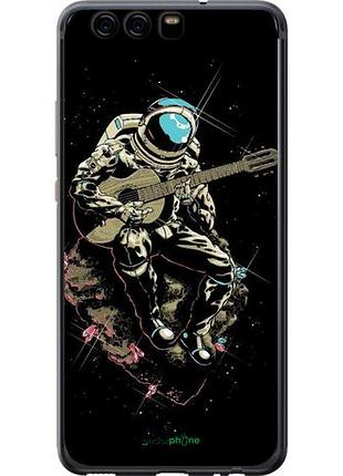 Чехол на huawei p10 космонавт с гиратой "4138u-780-10746"