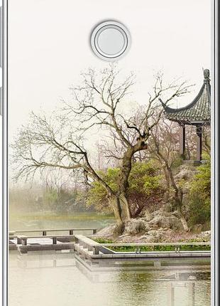 Чехол на huawei p8 lite (2017) японский пейзаж "776u-777-10746"