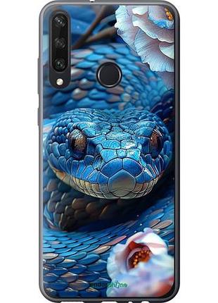 Чехол на huawei y6p blue snake "6079u-1952-10746"