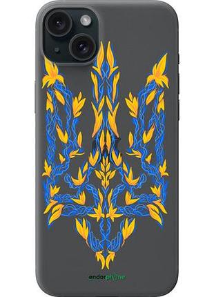 Чохол на iphone 15 plus герб україни v3 "5313u-3097-10746"