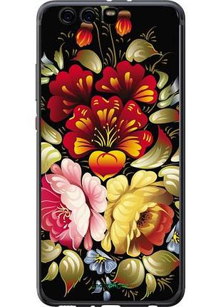 Чехол на huawei p10 plus хохлома 6 "829u-963-10746"