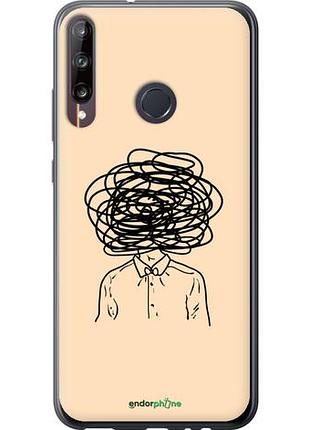 Чехол на huawei p40 lite e мысли "4568u-1875-10746"