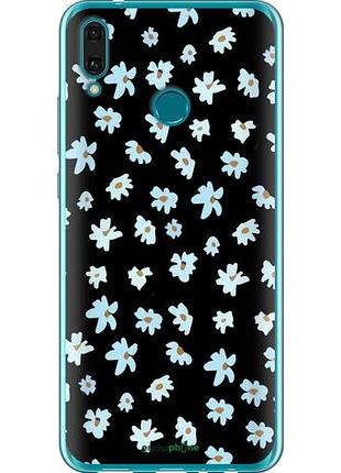 Чехол на huawei y9 2019 цветочный "4900u-1602-10746"