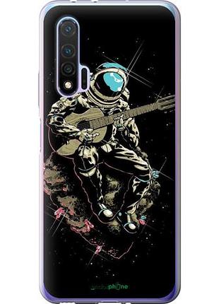 Чехол на huawei nova 6 космонавт с гиратой "4138u-1821-10746"