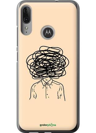 Чохол на motorola moto e6 plus думки "4568u-1780-10746"
