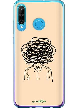 Чехол на huawei p30 lite мысли "4568u-1651-10746"