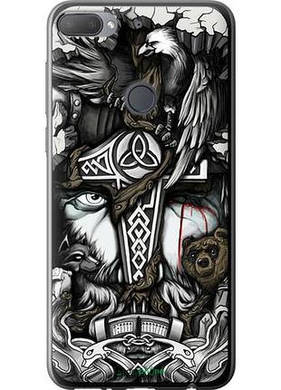 Чехол на htc desire 12 plus тату викинг "4098u-1485-10746"