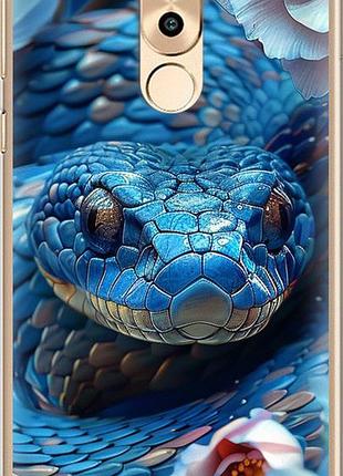 Чехол на huawei gr5 2017 blue snake "6079u-473-10746"