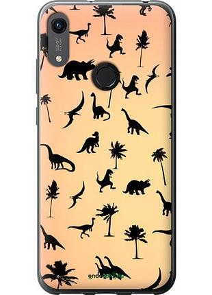 Чехол на huawei honor 8a динозаврики 1 "4772u-1635-10746"