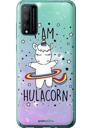 Чехол на huawei honor play 4t pro i'm hulacorn "3976u-1914-10746"