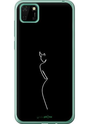 Чехол на huawei y5p силуэт1 "4590u-1936-10746"