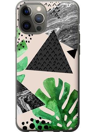 Чехол на iphone 12 pro max монстера "4304u-2054-10746"