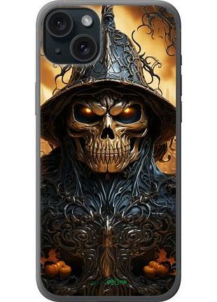 Чехол на iphone 15 plus череп 2 "5652u-3097-10746"